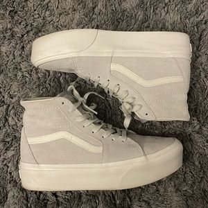 Vans soft-suede sk8-hi tapered stackform shoe